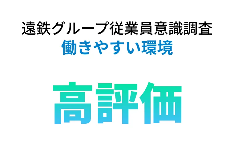 遠鉄グループ従業員意識調査働きやすい環境